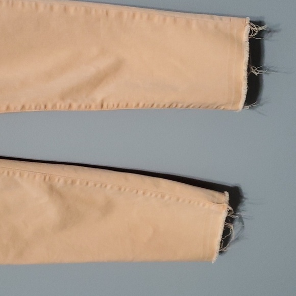 Chico's Jeans Womens Size 4 Chicos 0 Peach So Slimming Girlfriend Slim Leg Ankle - Picture 2 of 12